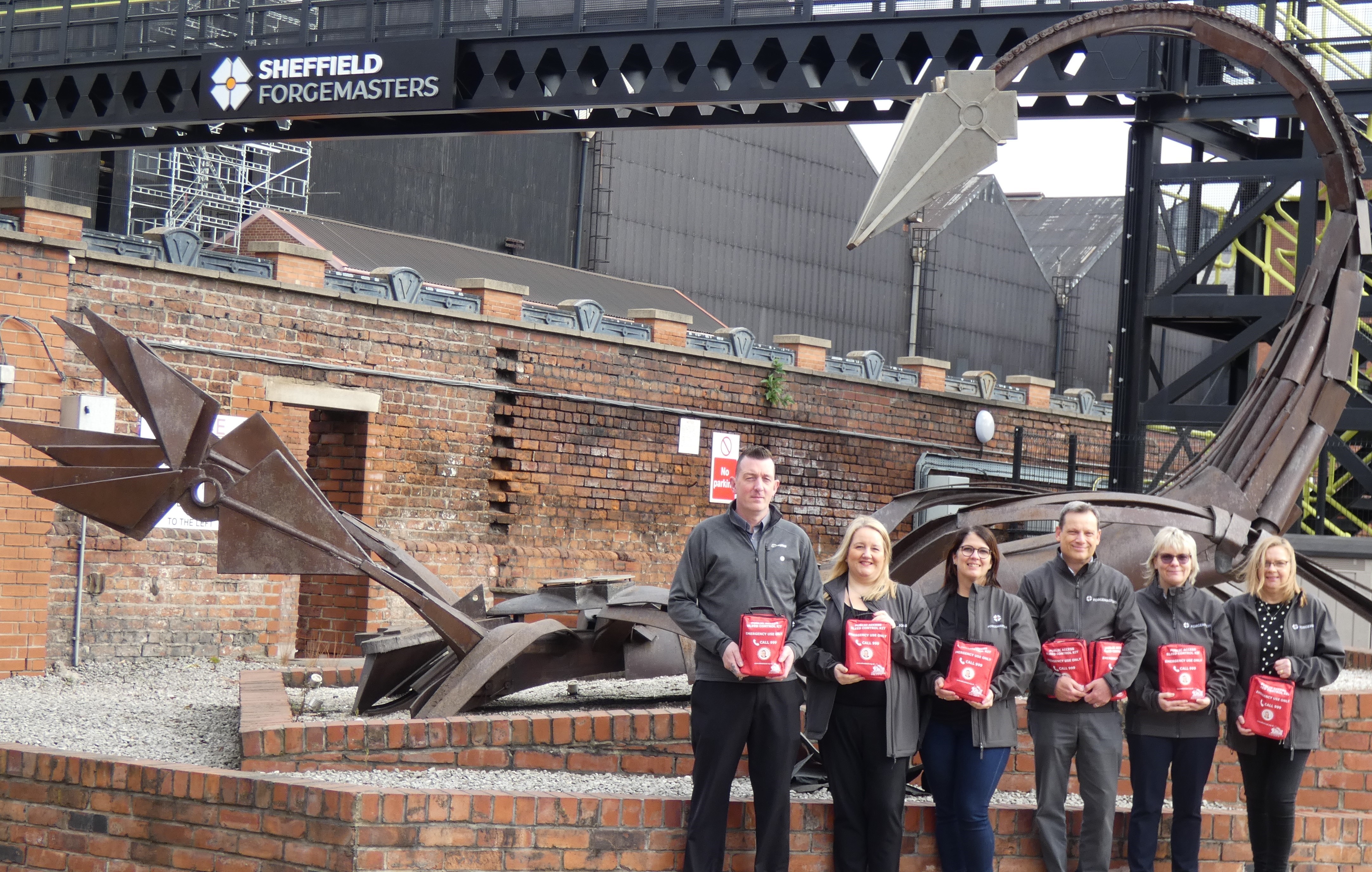 UK Company first as Sheffield Forgemasters deploy workplace bleed kits preview image